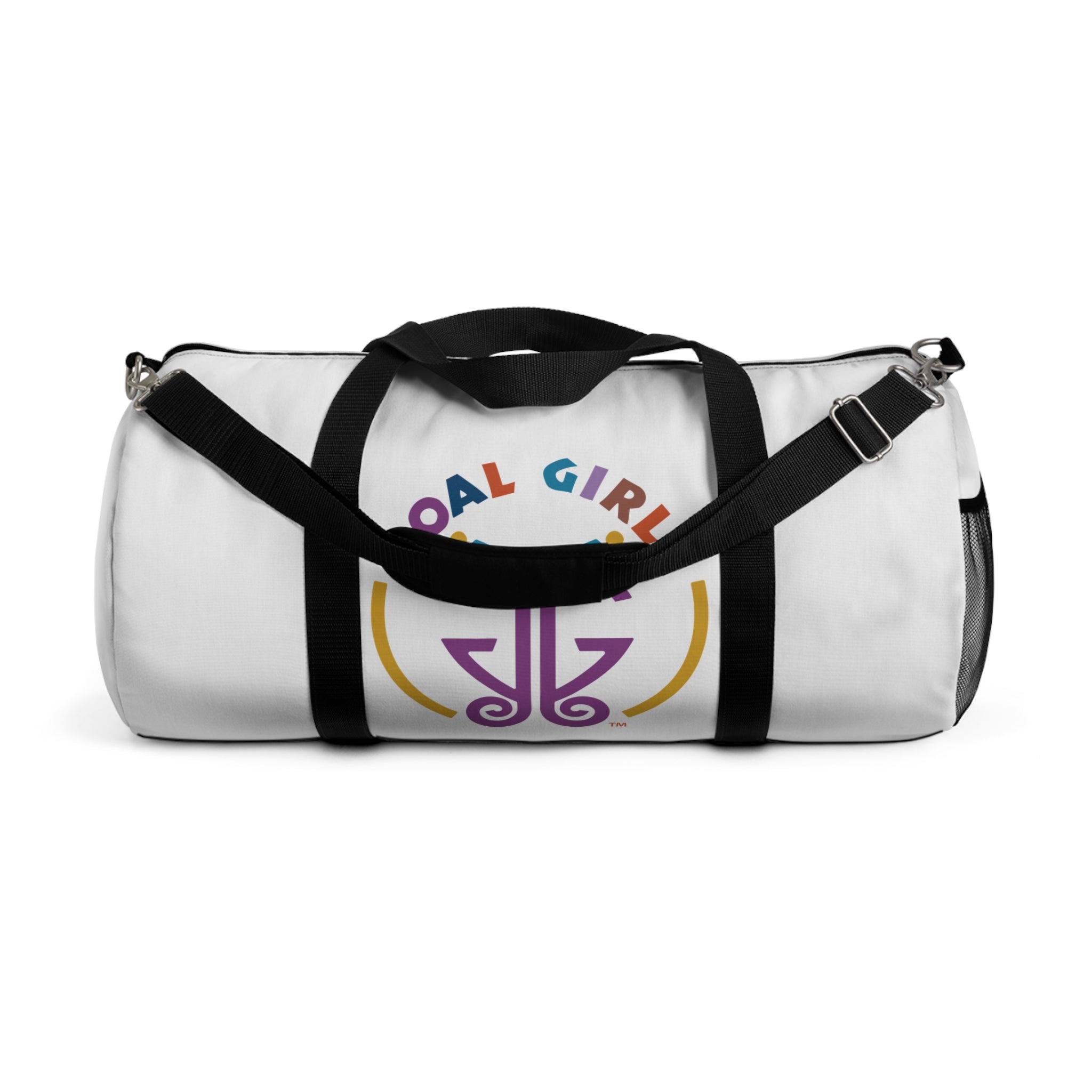 Goal Girls Duffel Bag in White