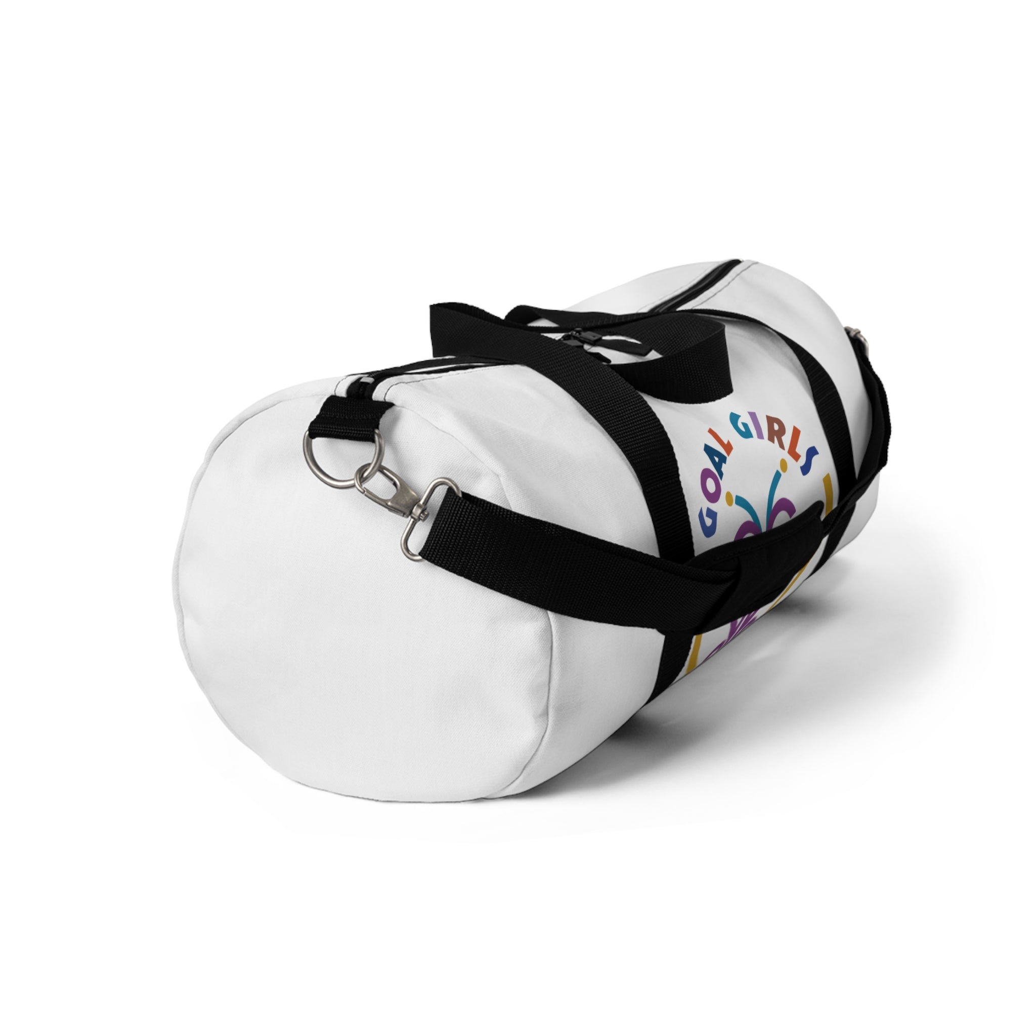 Goal Girls Duffel Bag in White