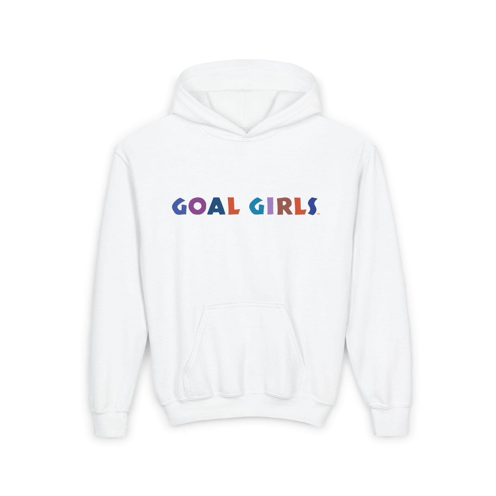 Goal Girls Youth Duo Logo Premium Hoodie