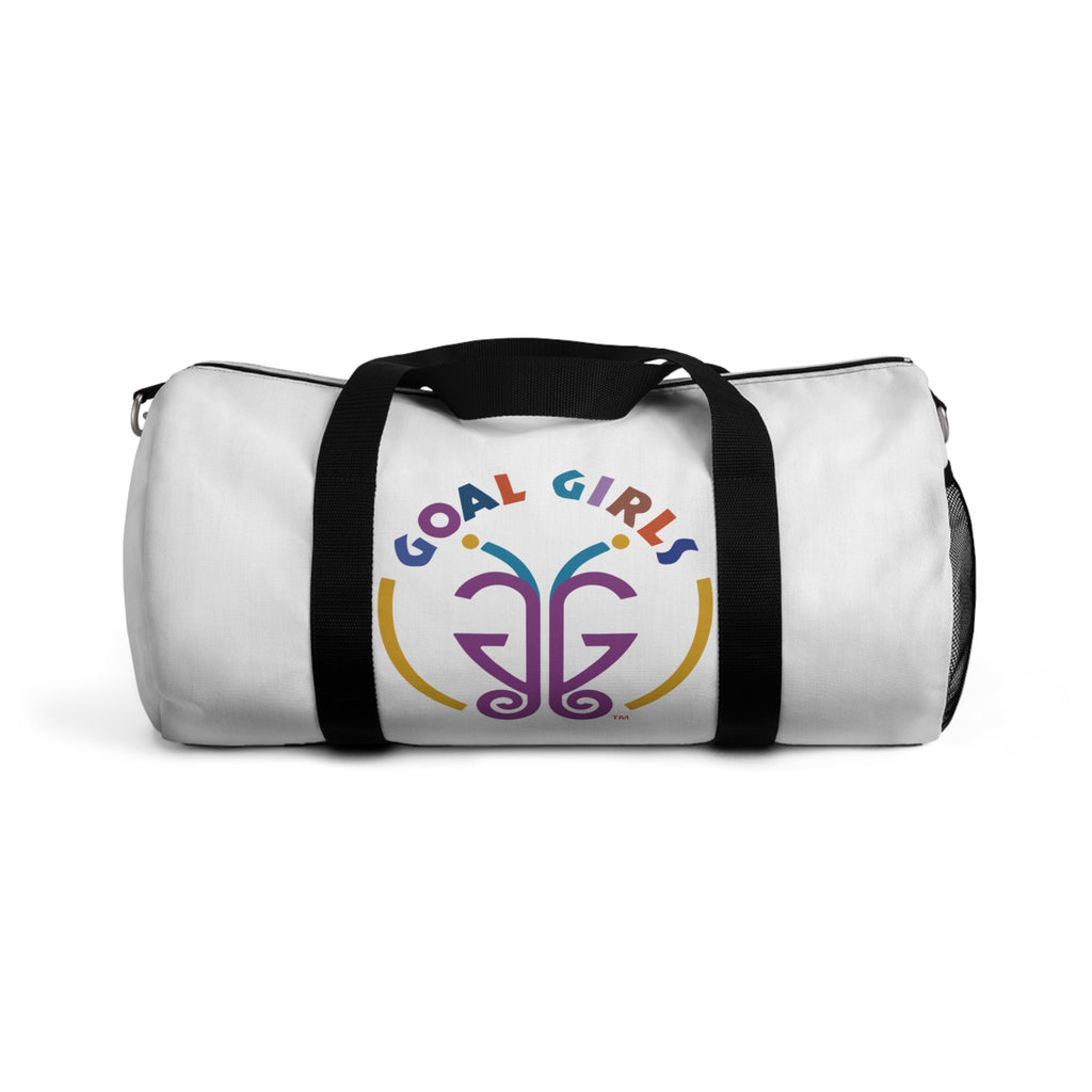 Goal Girls Duffel Bag in White
