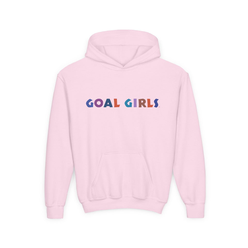 Goal Girls Youth Duo Logo Premium Hoodie